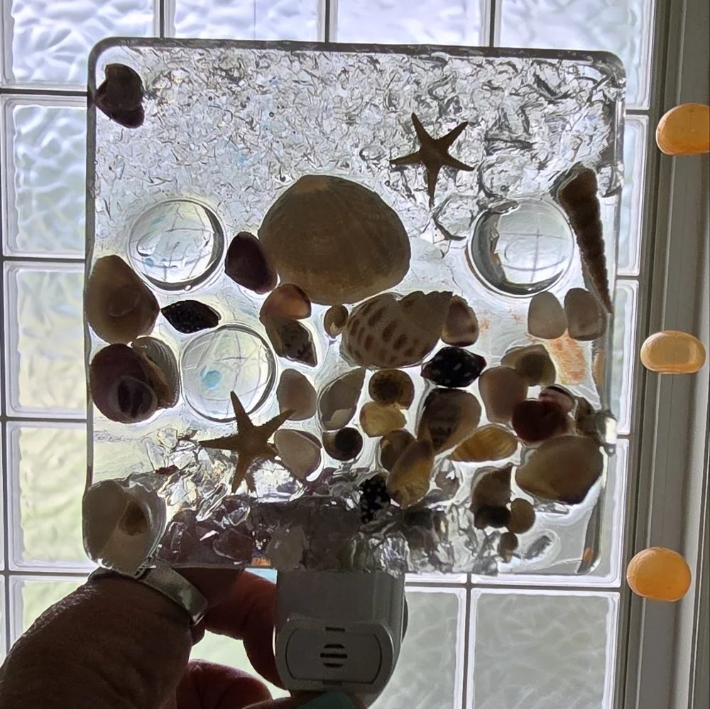 Handcrafted Nighlight Sea / Starfish SS487 - Picture 1 of 4